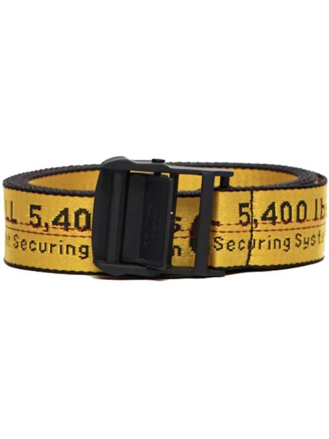 OFF-WHITE Classic Industrial Belt (FW21) Yellow/Black