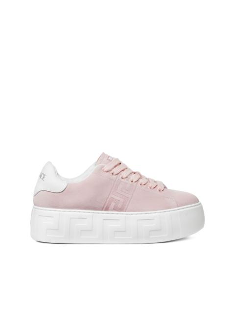 platform logo sneakers