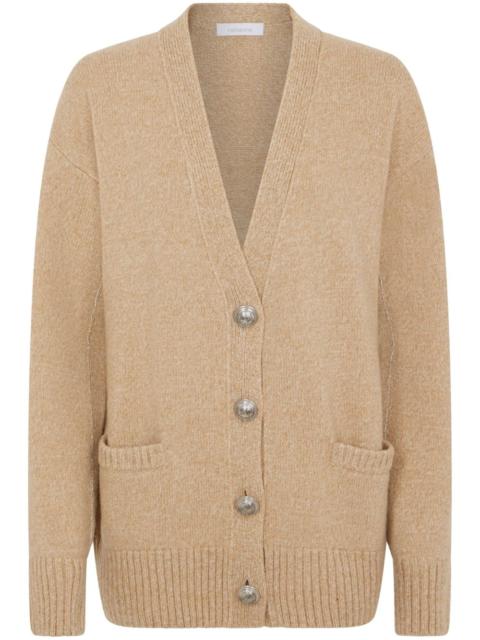 buttoned cardigan