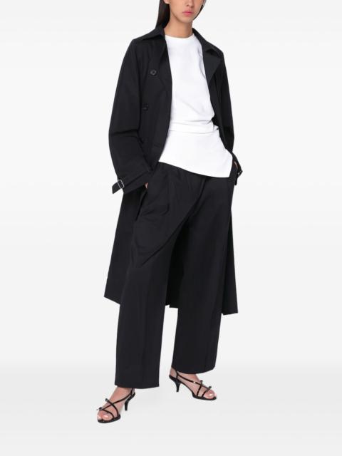 double-breasted coat