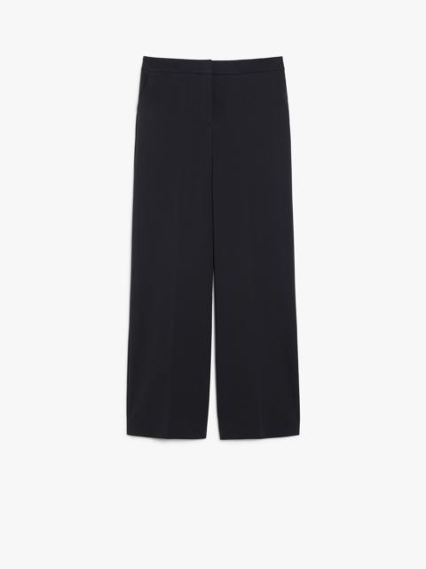 ORCHE Straight-fit technical jersey trousers