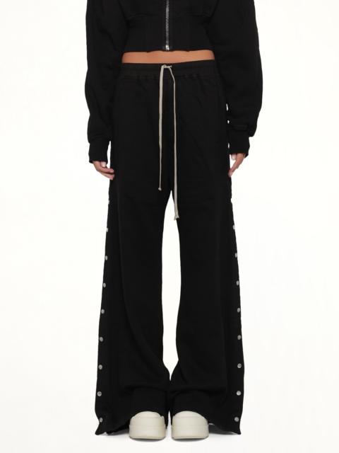 Wide Pusher Pants in Black