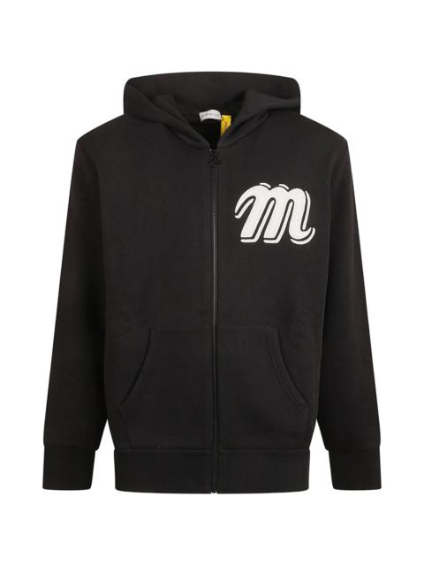 x Mercedes-Benz appliqué zip hoodie