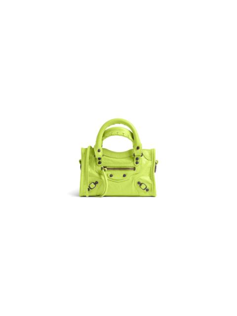 Women's Le City Bag Nano  in Granny Green