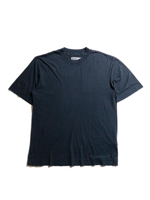 MHL Simple T-Shirt Organic Cotton Linen Jersey Navy