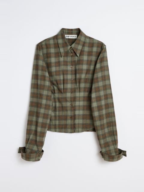 Our Legacy Envelop Shirt Iowa Flannel Check