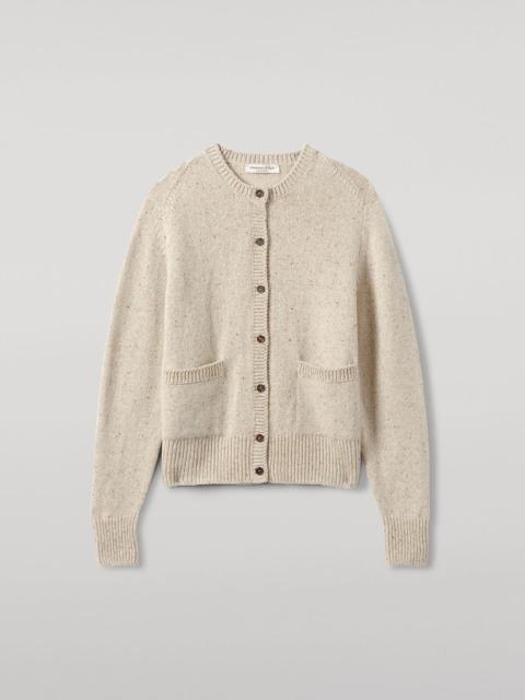 Donegal Cashmere Cream Cardigan