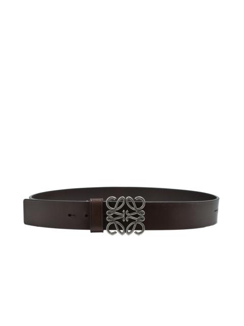 ANAGRAM CHUNKY 4CM BELT / D.CIGAR