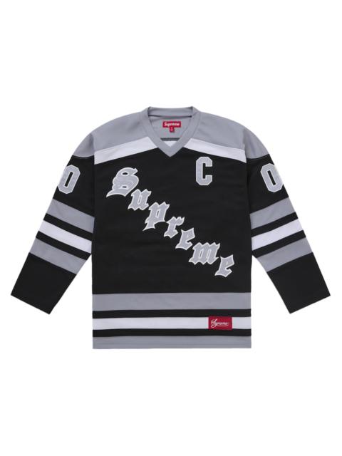 Supreme Fire & Ice Hockey Jersey Black