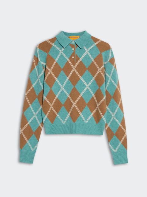 Collegiate Argyle Polo