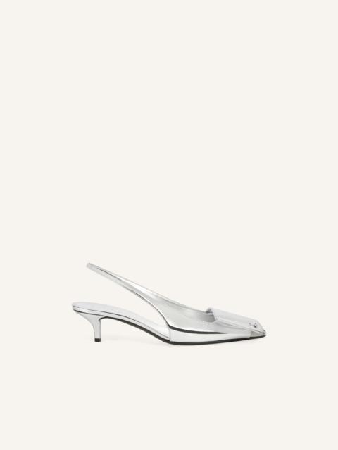 FOLD MIRROR SLINGBACKS