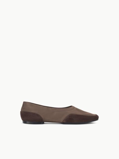 STAUD ALBA SPORT BALLET FLAT ESPRESSO