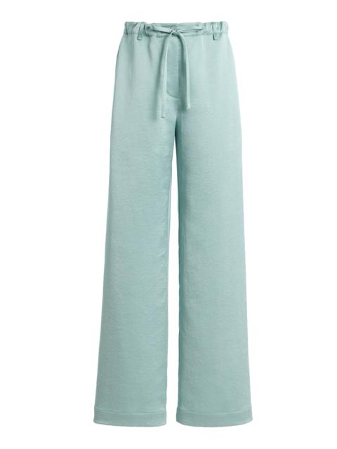 Magnus Crinkled Crepe Pants blue