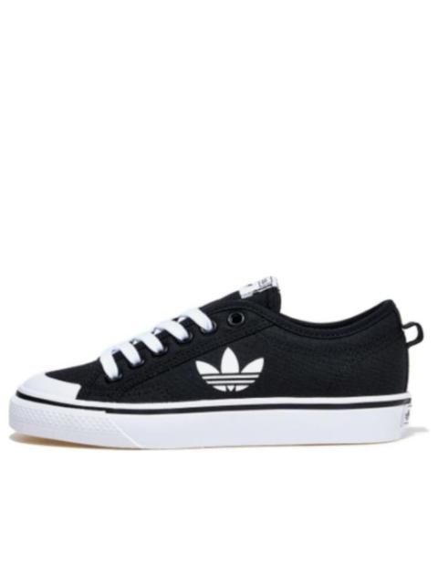 adidas originals Nizza Trefoil 'Black White' HQ6939