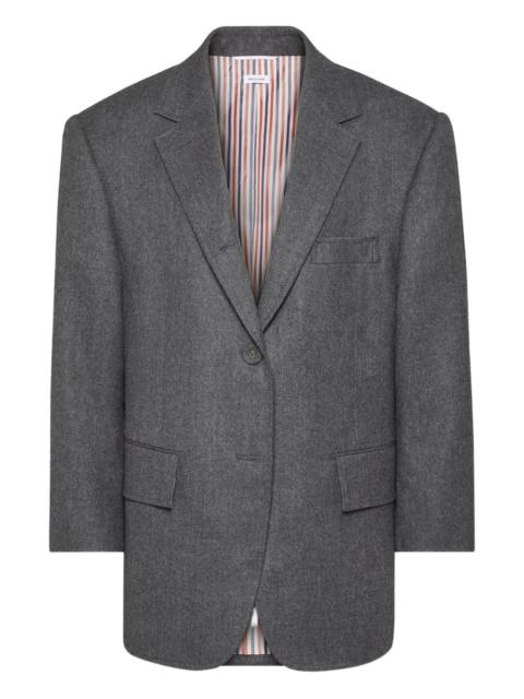 wool flannel blazer