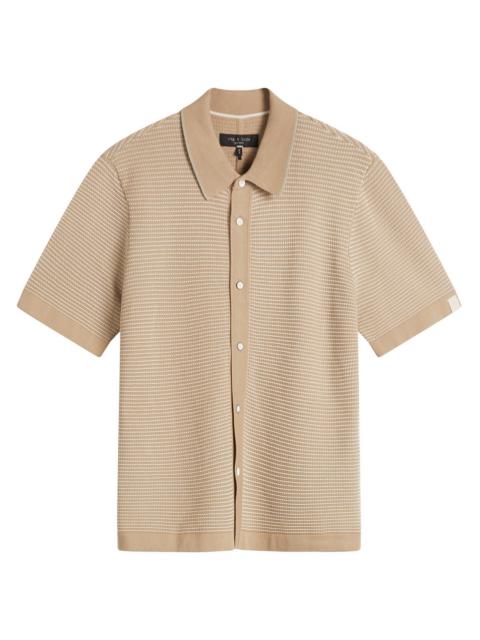 Rag & Bone Harvey Jacquard Stripe Shirt