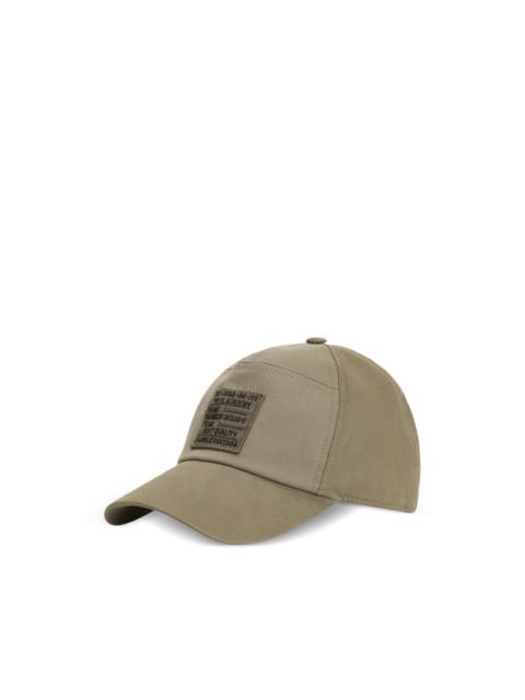 gabardine baseball cap