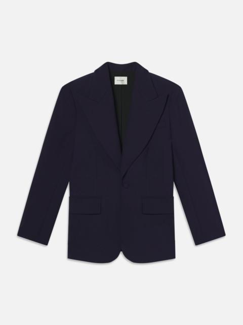 The Peak Lapel Blazer in Royal Purple