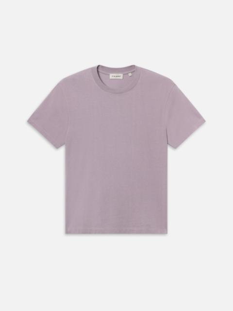 Frame Logo Tee in Old Lavender