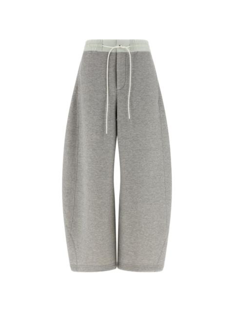 wide-leg track pants