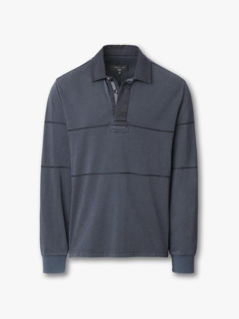 Washed Cotton Rugby Shirt