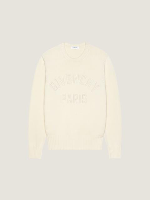 GIVENCHY PARIS SWEATER IN COTTON