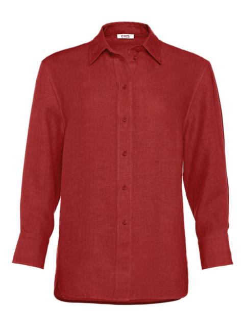 Mignonette long-sleeve button-down shirt