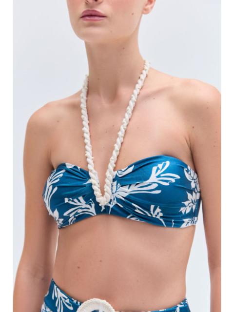 ARTICHOKE HALTERNECK BIKINI TOP