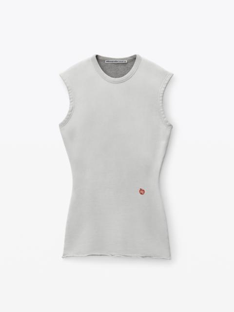 Tapered Minidress In Classic Terry