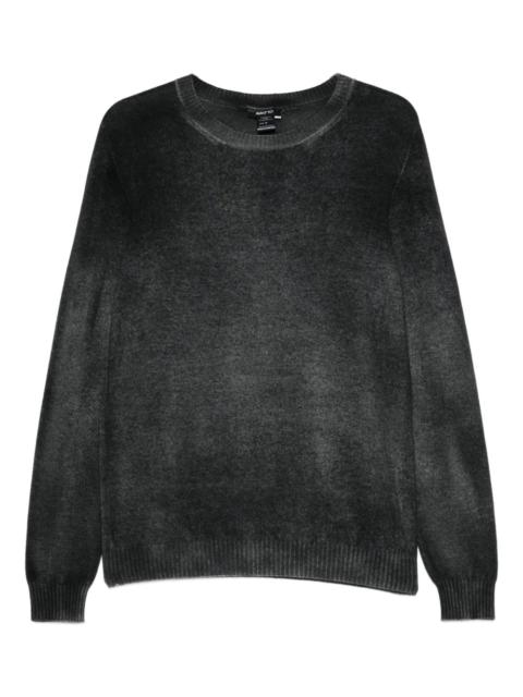 crew-neck brushed sweater