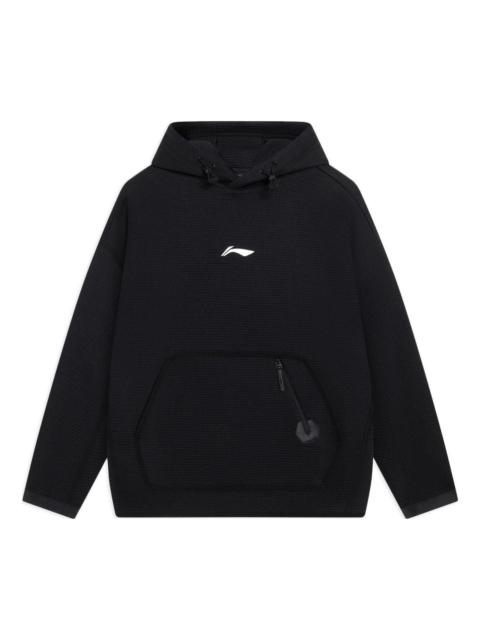 Li-Ning Graphic Hoodie 'Black' AWDSB87-2