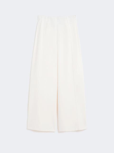 Scuba jersey trousers - IVORY