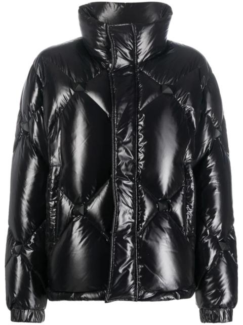 quilted puffer jacket