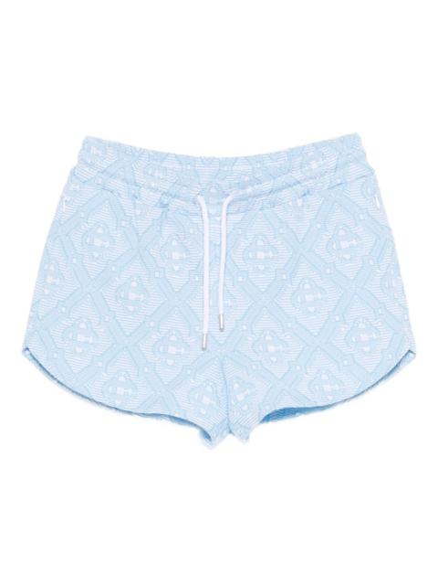 drawstring pattern shorts