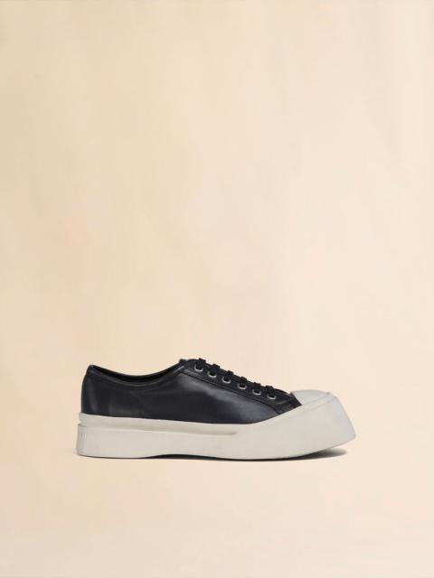 BLACK NAPPA LEATHER PABLO SNEAKER