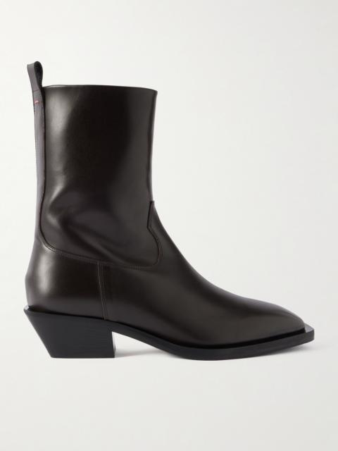 Luis Leather Ankle Boots