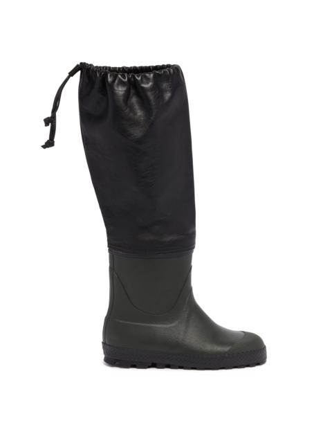Black Rain Boots