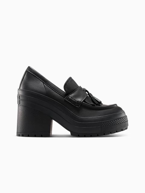 Chuck 70 De Luxe Heel Loafer Platform Leather