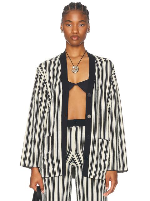 Max Belted Knit Cardigan