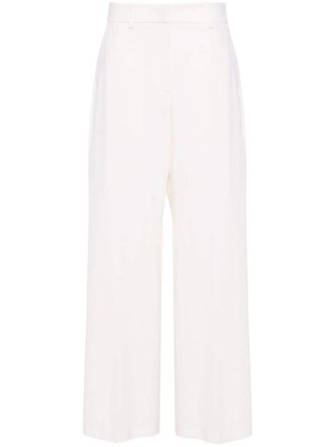 high-waist tailored trousers