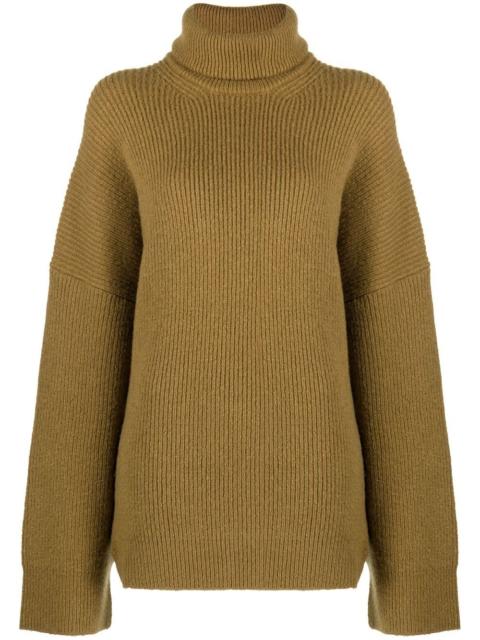 Grace high-neck jumper