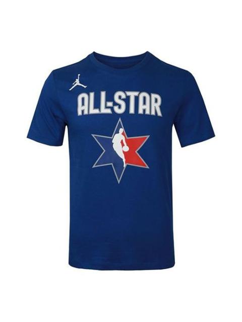 Air Jordan All-Star Dri-FIT NBA Tee 'Blue' DC3497-495