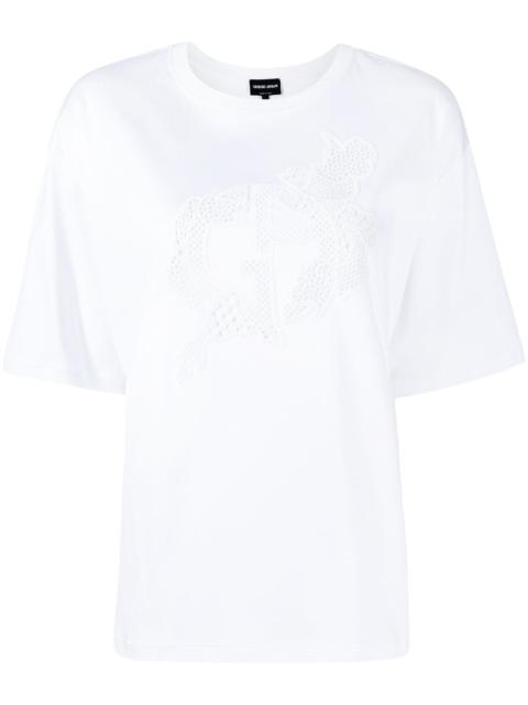 logo-print T-shirt