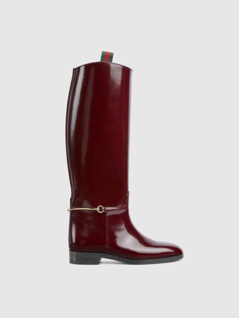 Women's slim Horsebit boot