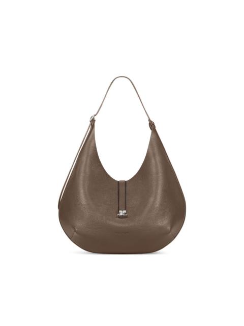 logo-buckle shoulder bag