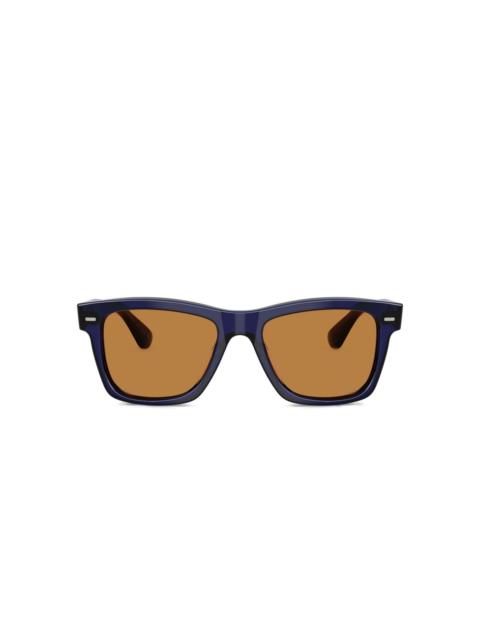 square-frame sunglasses