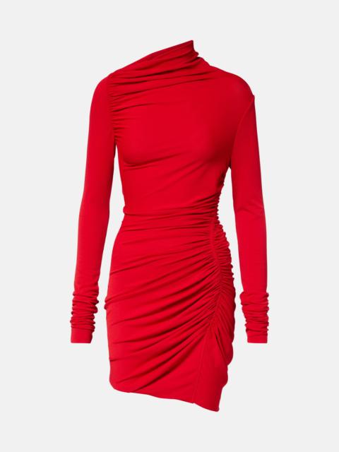 Lilies Svita jersey ruched minidress