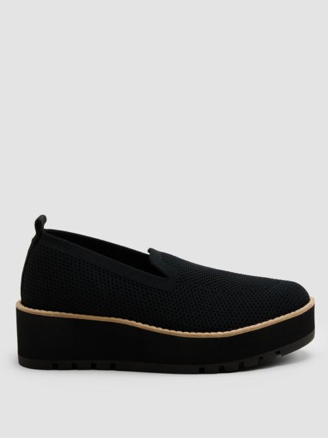 Ergos Recycled Stretch Knit Platform Loafer