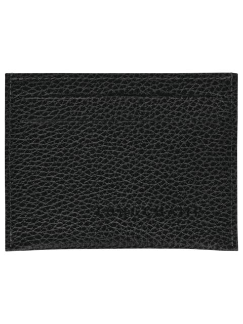 Le Foulonné Cardholder Black - Leather