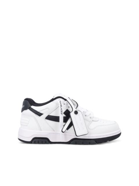 Out Of Office lace-up leather sneakers